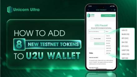 How to add 8 new testnet tokens to U2U Wallet?