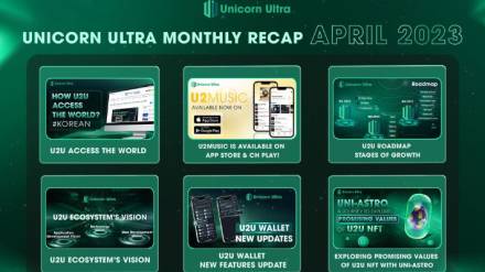 Compilation of Unicorn Ultra's notable monthly recap in April