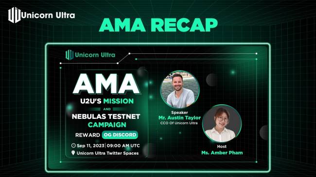 Recap: U2U's Mission and Nebulas Testnet Campaign" AMA Session