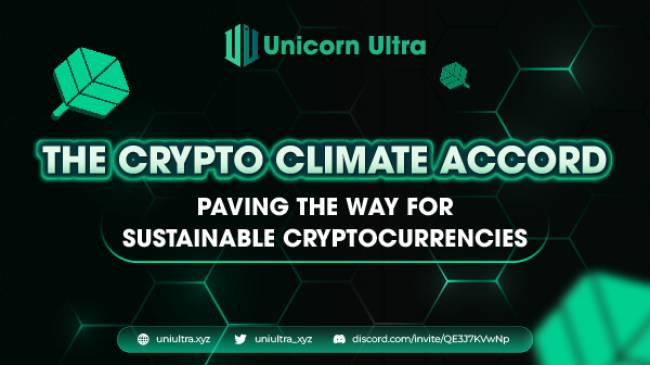 The Crypto Climate Accord